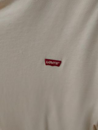 Maglia Levi's a maniche lunghe bianca