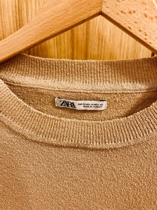 Camiseta beige ZARA MAN Premium