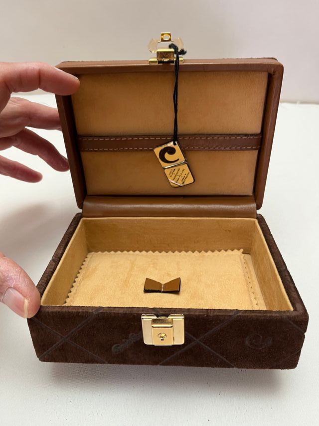 Paolo Cane - Portagioie Marrone Scamosciato