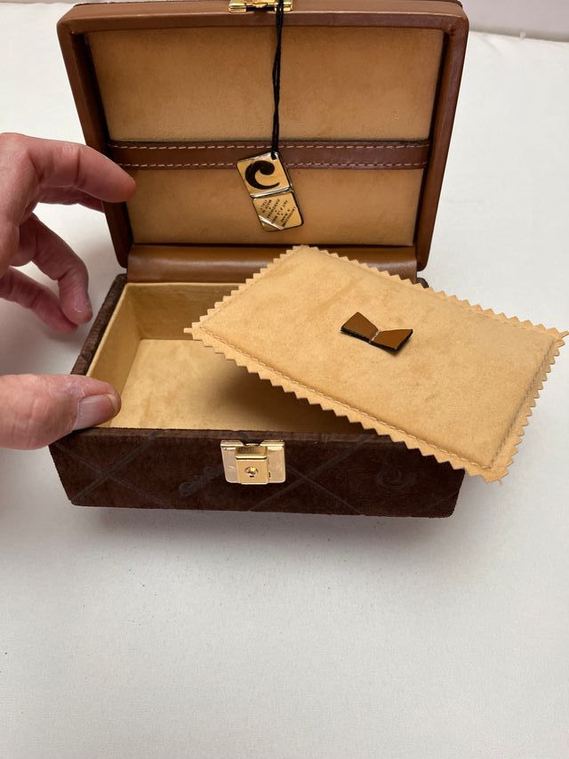 Paolo Cane - Portagioie Marrone Scamosciato