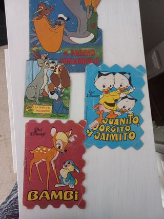 6 cuentos infantiles Disney años 70 y 80