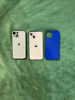 Fundas iPhone 13 mini: Blanca y Azul