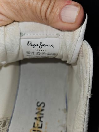Zapatillas Pepe Jeans - Blancas y Rosa - 38
