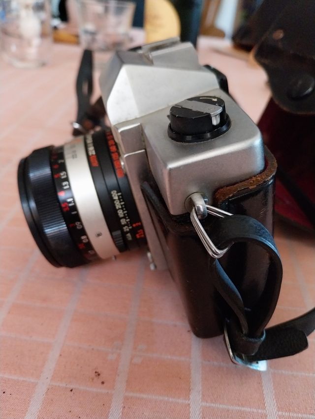 Câmera Topcon Uni SLR 35mm + 2 lentes