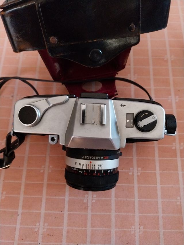 Câmera Topcon Uni SLR 35mm + 2 lentes