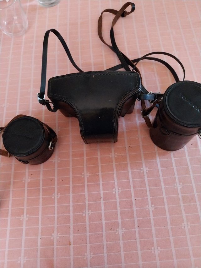 Câmera Topcon Uni SLR 35mm + 2 lentes