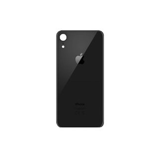 Tapa Cristal Trasero Compatible iPhone XR Negra