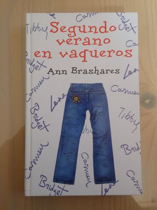 Libro “Segundo verano en vaqueros” de Ann Brashare