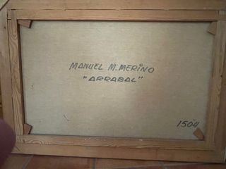 Bodegón - Óleo s.Manuel M. Merino