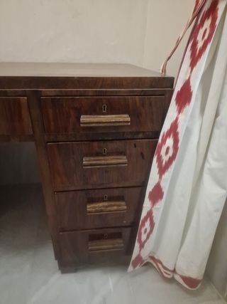 Escritorio madera antiguo