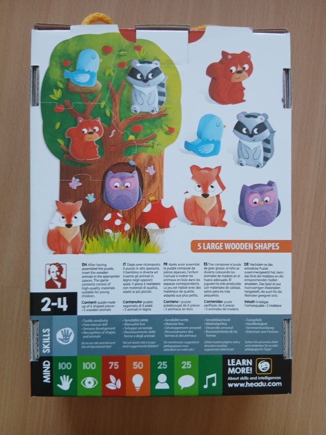 Puzzle Montessori "my first puzzle"