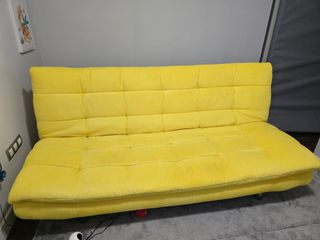 Sofá cama amarillo - Cómodo y elegante