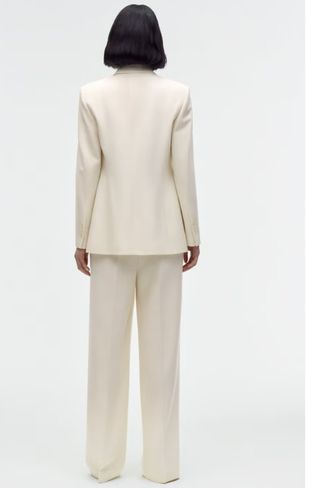 Americana -Blazer Zara blanco