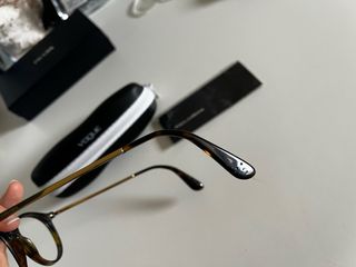 Occhiali Dolce&Gabbana Marroni e custodia Vogue