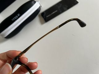 Occhiali Dolce&Gabbana Marroni e custodia Vogue