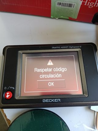 GPS Becker Traffic Assist Highspeed II