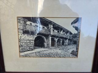 Cuadro antiguo - Grabado