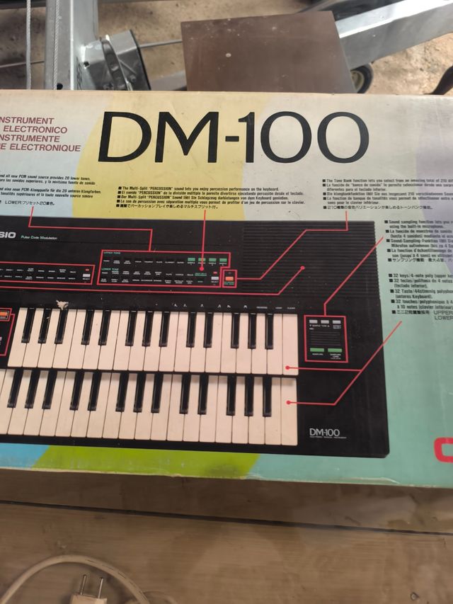 Casio DM-100: Teclado Piano