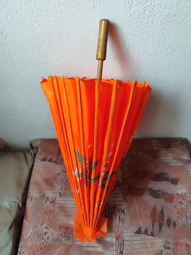 Ombrello giapponese arancione