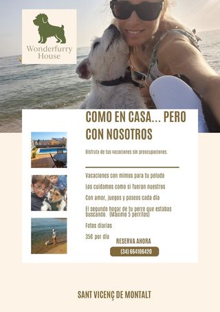 Cuido perritos en mi casa con amor y dedicación
