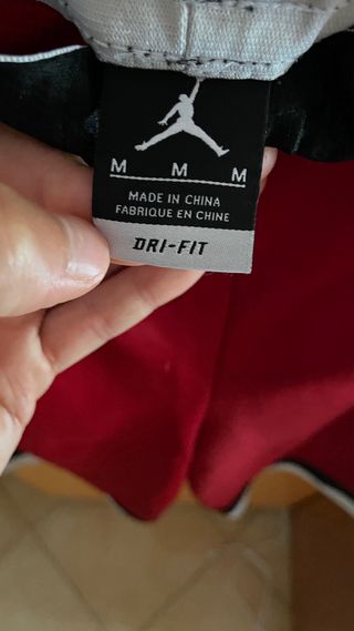 Shorts Jordan - Rosso e Nero