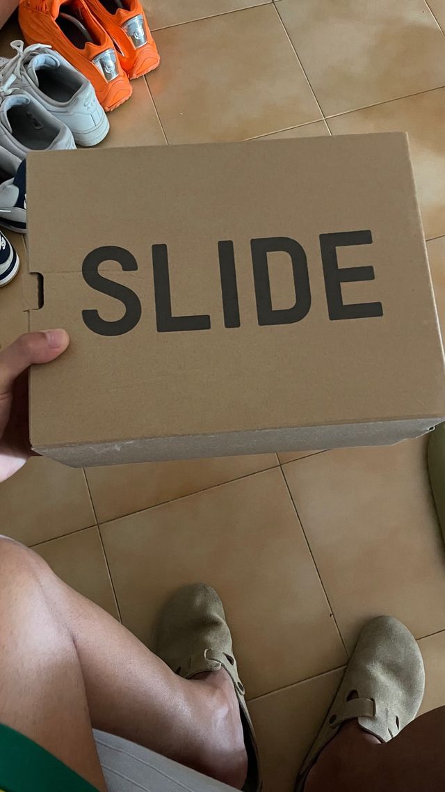 Yeezy Slide - Ciabatte Olive Green