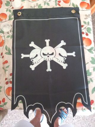 Bandera One Piece Barbanegra