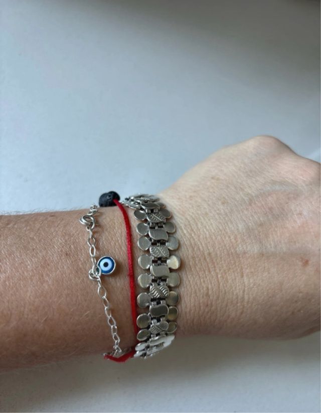 Pulsera plata - Elegante