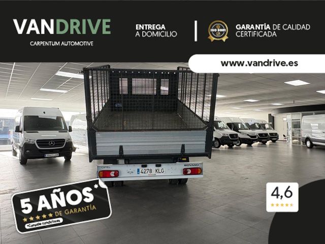 Opel Movano 2.3 cdti L3 H1 R 3.5T BASCULANTE AL VOLQUETE 