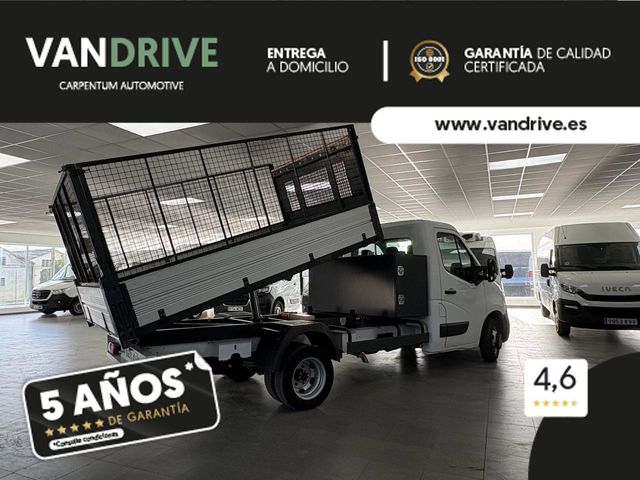 Opel Movano 2.3 cdti L3 H1 R 3.5T BASCULANTE AL VOLQUETE 
