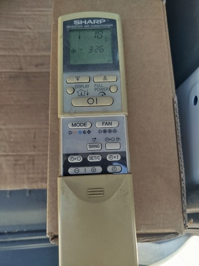 Mando aire Sharp - Inverter