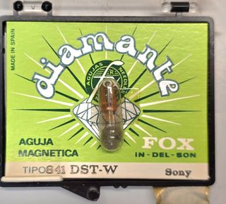 Aguja Tocadiscos Fox 841 DST-W - Sony/Diamante