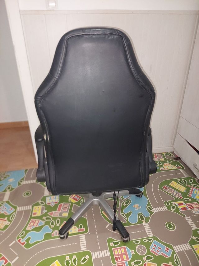 Silla Gamer gaming Negra y Azul