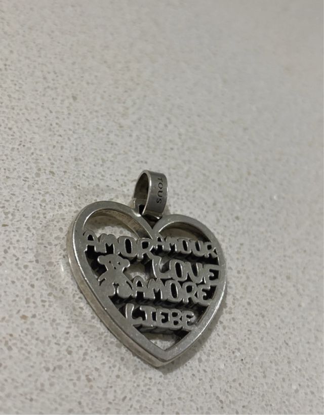 Colgante Tous corazón plata