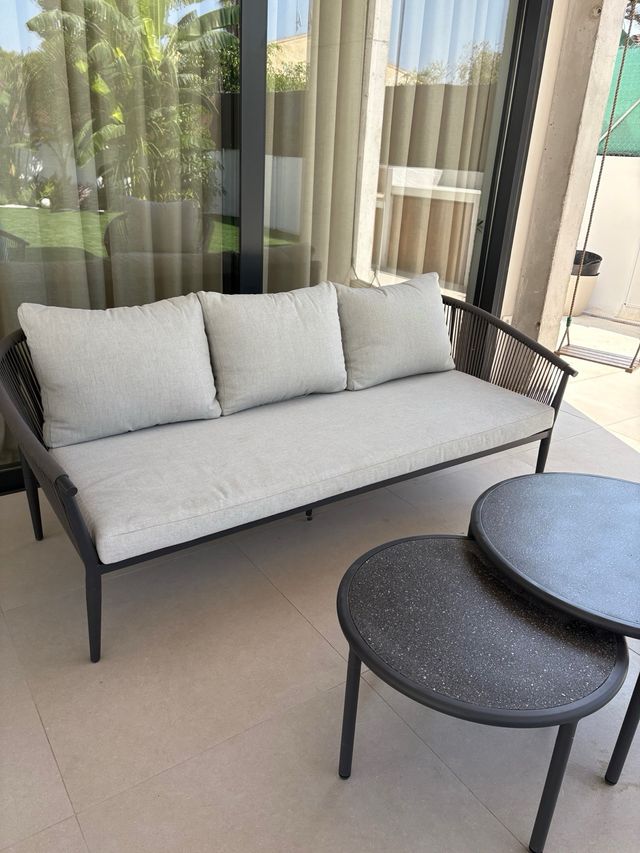 Conjunto jardín - Sofá y sillones