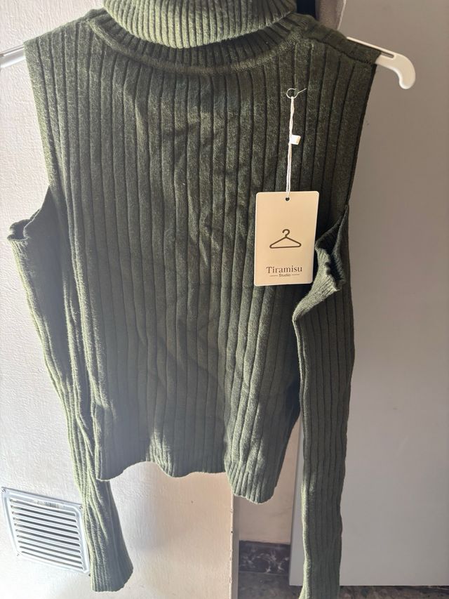 Suéter Tirmisu verde oliva