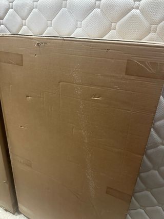 Mesa camilla blanca de madera