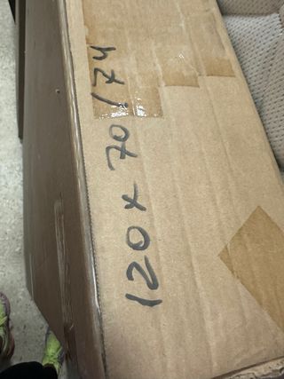 Mesa camilla blanca de madera