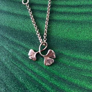 Colgante Aristocrazy Ginkgo Oro Rosa