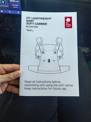 Baby soft carrier 