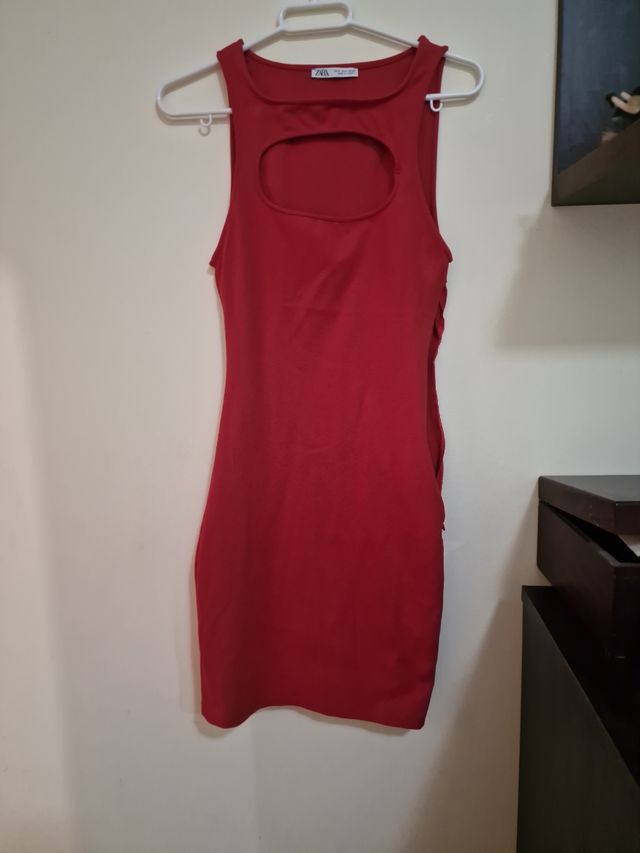 Vestido Zara rojo verano