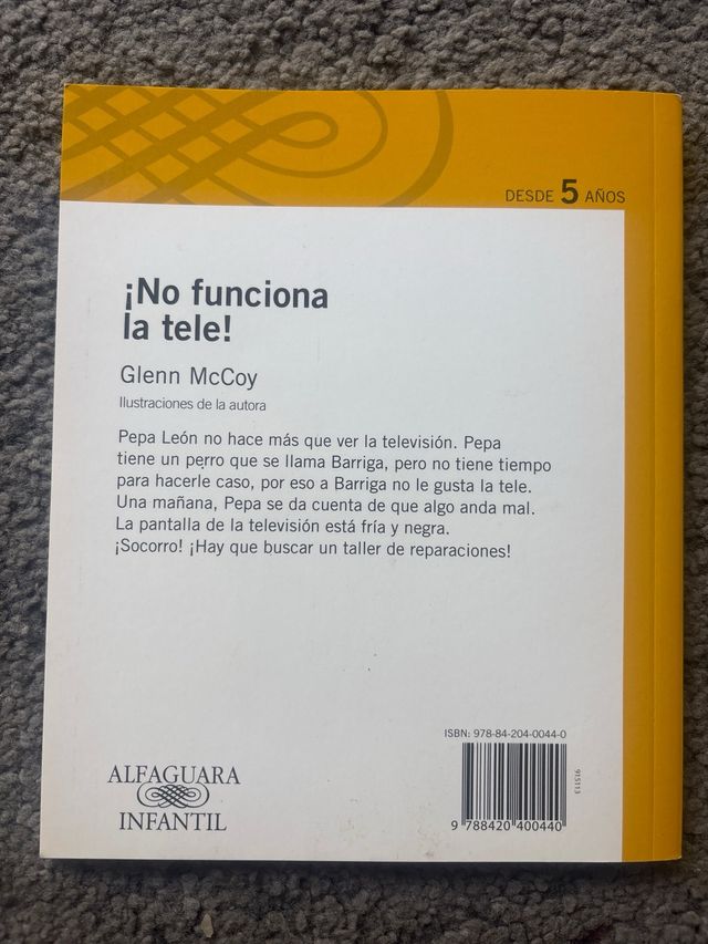¡No funciona la tele! (Serie Amarilla Álbum) (S...