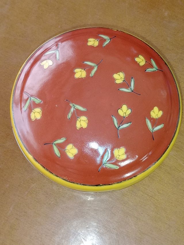 Juego Cerámica Vintage 4 piezas