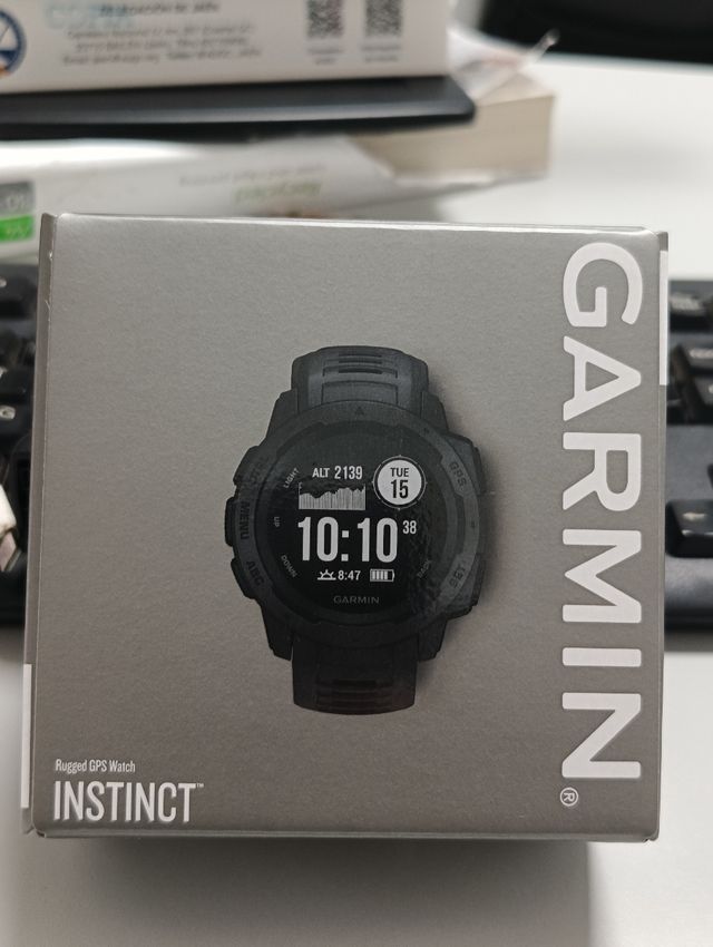 Garmin Instinct - Reloj deportivo negro