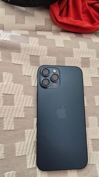 iPhone 12 Pro Max Azul 256 gb 
bateria 100%