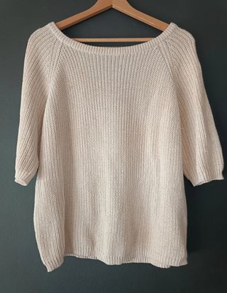 Jersey beige Pull&Bear - Talla M