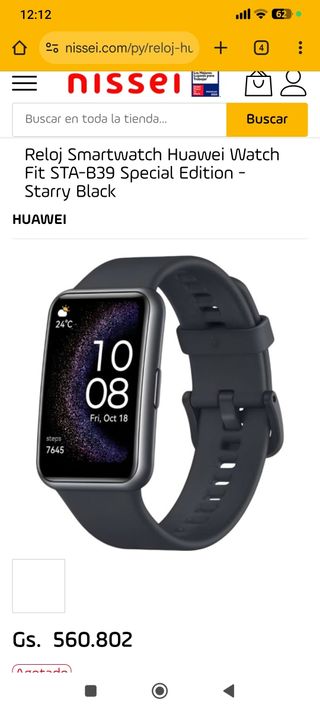Huawei Watch Fit STA-B39 - Negro