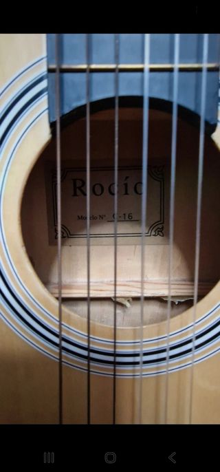 Guitarra clásica infantil Rocío C-16