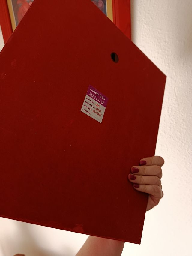 Cuadro Chihuahua con flores