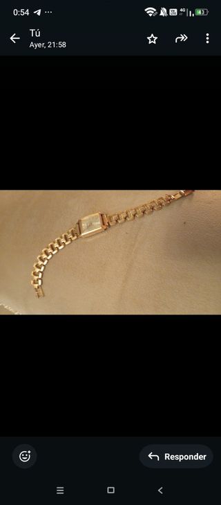 Reloj Kalir dorado mujer